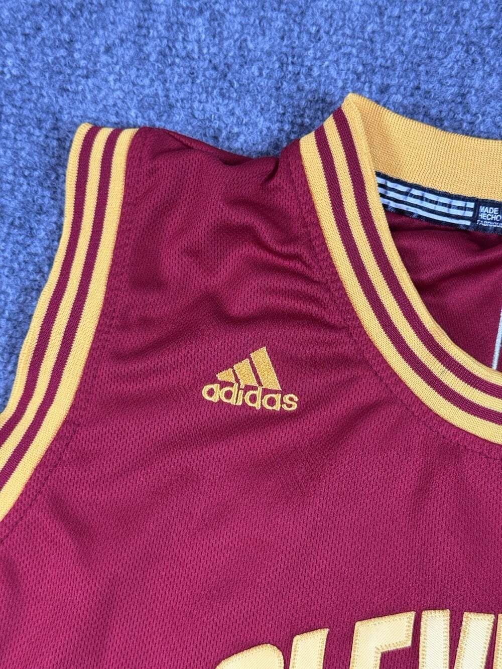 LeBron James Bootleg Cleveland Cavs Adidas Jersey - Picture 4 of 8